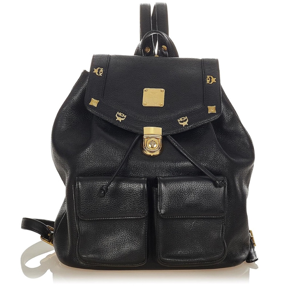 Mcm Drawstring Backpack - image 1